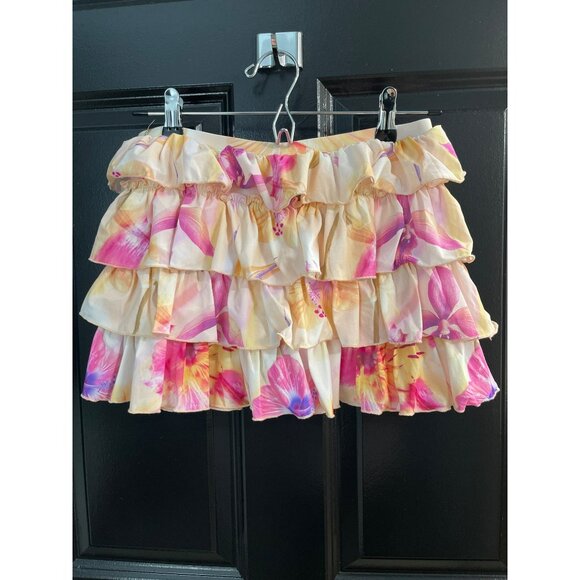 Urban Outfitters Out from Under Cammy Ruffle Micro Mini Skort NWT - Picture 4 of 7